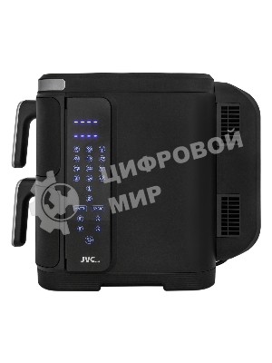Аэрогриль JVC JK-MB105 черный, 3400 Вт, 12 л, сенсор, 10 программ