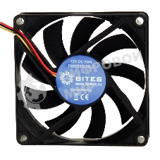 Вентилятор для корпуса 5bites FB8015S-12L3 черный, 80 x 80 мм, 2000 об/мин, 20 дБ, 3 pin