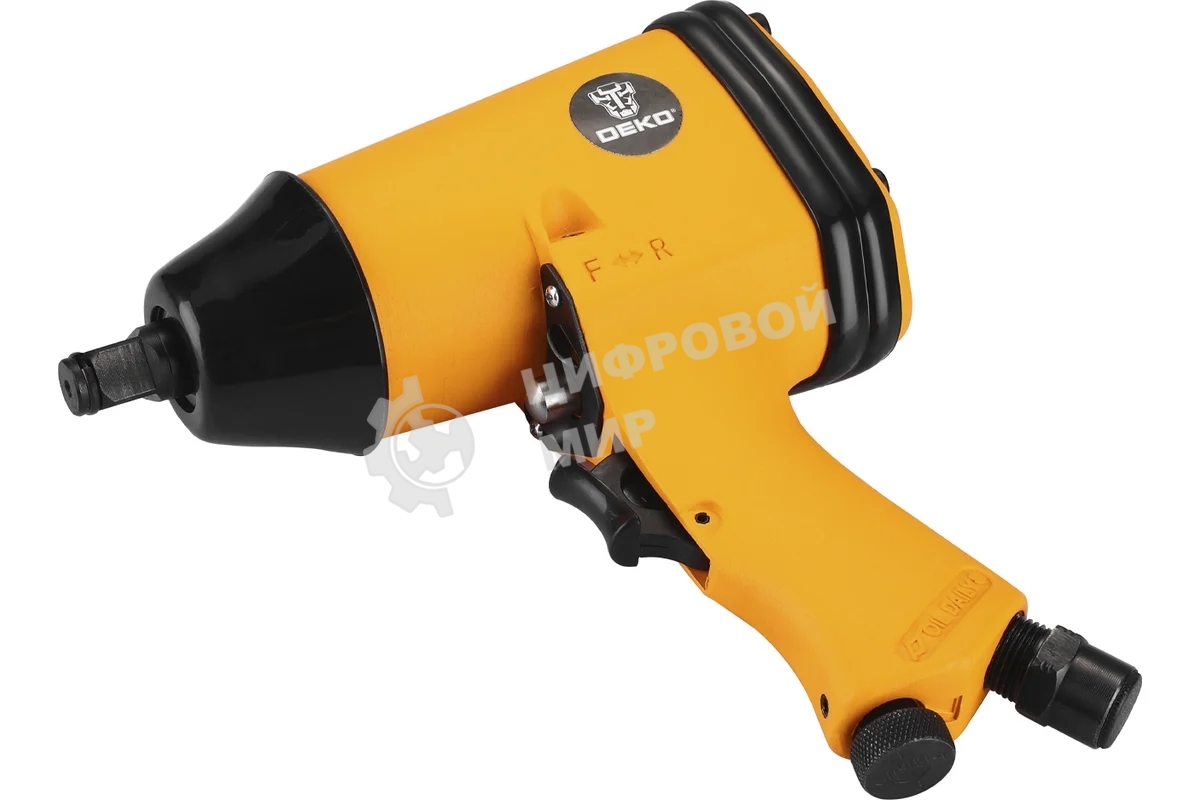 Гайковерт Deko DKPT01 SET 3 142л/мин красный/черный