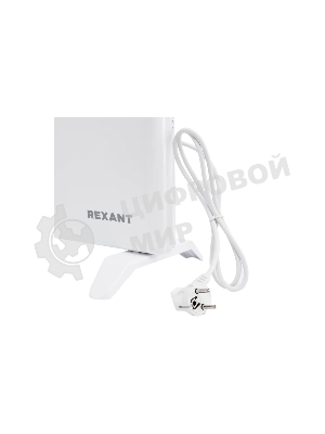 Конвектор Rexant 60-0118, белый, 1000 Вт, 15 м2, механический термостат
