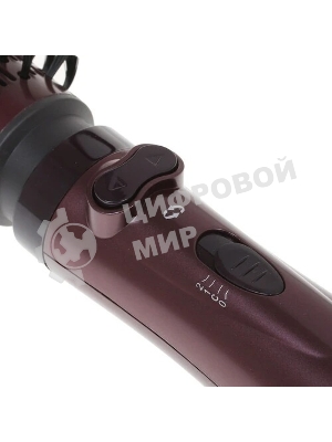 Фен-щётка Polaris PHS 1020RK лиловый, 1000 Вт, 35/50 мм