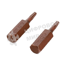 Бита EDGE by PATRIOT T9, сталь S2, длина 25 мм, 2шт в блистере