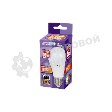 Лампа светодиодная JazzWay PLED-SP A60 15Вт грушевидная 5000К холодный белый E27 230В