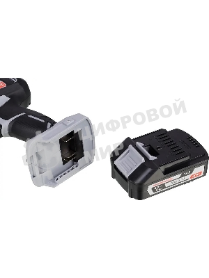 Дрель-шуруповерт ИНТЕРСКОЛ ДАУ-13/18ВК, 18 В, 2 Ач, 45 Нм, бесщеточный, ударный