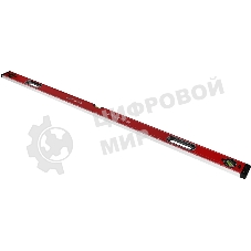 Уровень RGK U4150 пузырьковый 3глаз. магнит. красный (776073)