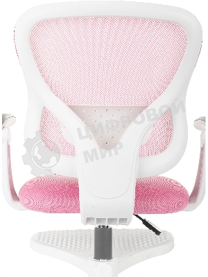 Кресло детское Бюрократ BuroKIDS 3 розовый Velvet 36, крестов. пластик