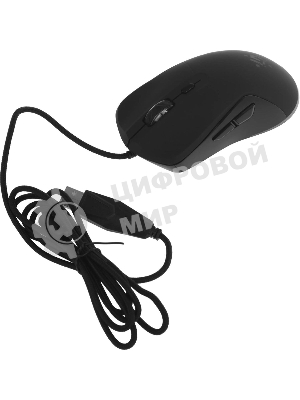 Мышь проводная Defender Arga GM-049 черный, 3600 dpi, USB, кнопки - 6