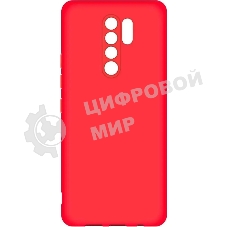 Чехол (клип-кейс) BoraSCO для Xiaomi Redmi 9 красный