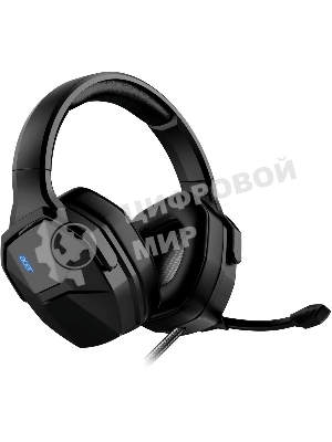 Гарнитура Acer OHW312 чёрный, проводная, USB, подсветка