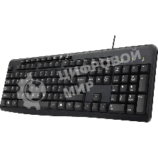 Клавиатура проводная Oklick 305M (1659987), USB, черный