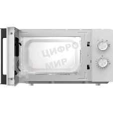 Микроволновая печь Gorenje MO17E1WH белый, 17 л, 700 Вт, переключатели - поворотный механизм