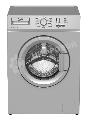 Стиральная машина Beko WRS 55P1 BSS 7320510018 серебристый, загрузка фронтальная 5 кг, 1000 об/мин., класс: А