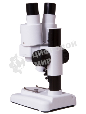 Микроскоп Levenhuk 1ST бинокуляр 20x белый/черный