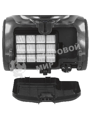 Пылесос Endever Skyclean VC-670 серый/синий, 420/2100 Вт, уборка сухая, пылесборник контейнер 3 л