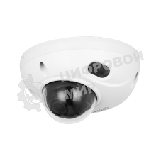 Уличная мини-купольная IP-видеокамера с ИИ DAHUA 4Мп; 1/3” CMOS; объектив 2.1мм; механический ИК-фильтр; WDR(120дБ); чувствительность 0.005лк@F1.4; сжатие: H.265+, H.265, H.264+, H.264, MJPEG; 3 пот
