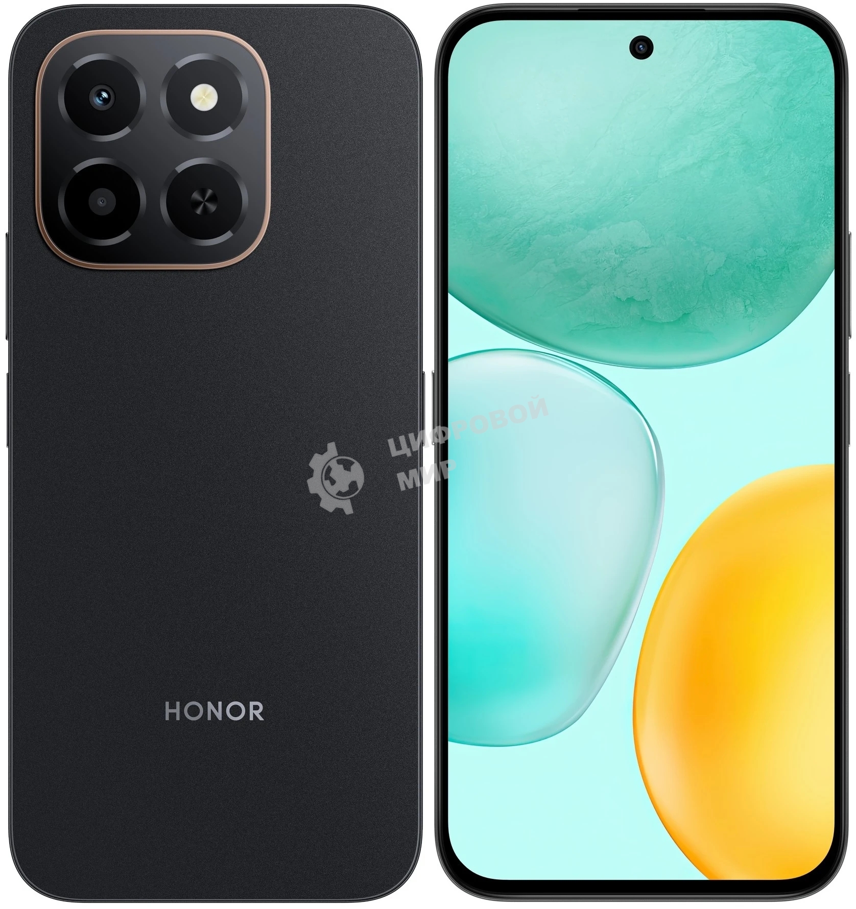 Смартфон HONOR X6c 6/128Gb, черный