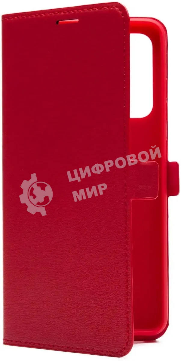 Чехол (флип-кейс) BORASCO Book Case, для Xiaomi Poco M4 Pro 5G, красный