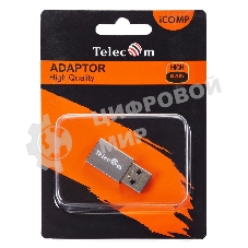 Переходник OTG USB 3.1 Type-C/F --> USB 3.0 A/M Telecom TA432M