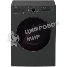 Стиральная машина Beko WSPE7612A антрацит, загрузка фронтальная 7 кг, 1200 об/мин., класс: А