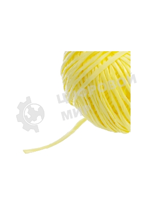 Шпагат полипропиленовый Сибртех 1200 текс, 1,7 мм, L 60 м, желтый