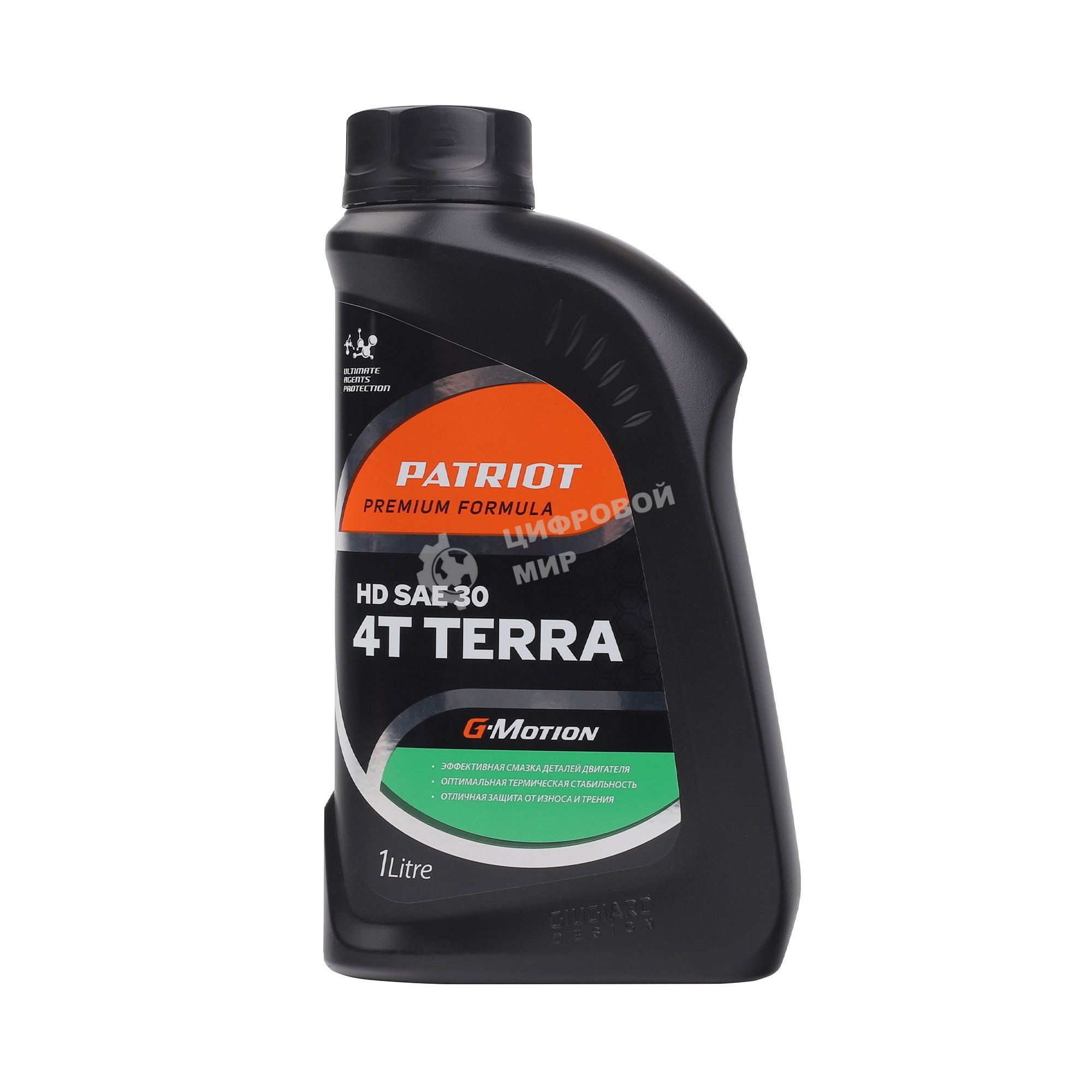 Масло минеральное PATRIOT G-Motion HD SAE 30 4Т TERRA 1л