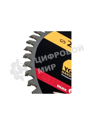 Пильный диск по дереву Denzel ф250 х 30 мм, 60 зубьев