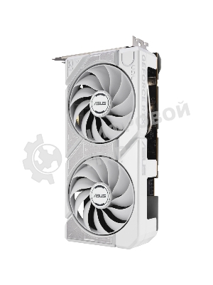 Видеокарта Asus GeForce RTX 5060 DUAL OC White, Nvidia RTX 5060, 8GB GDDR7, 128 bit, PCI-E 5.0, DPx3, HDMIx1, 2535 MHz