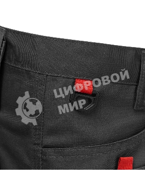 Брюки профессиональные рабочие Denzel 65% полиэстер 35% хлопок, XXL