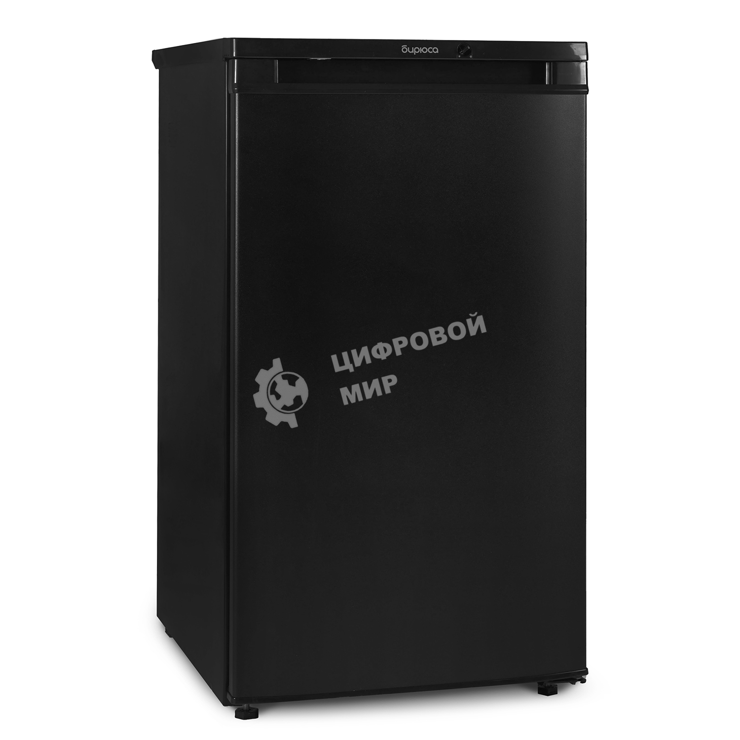 Холодильник Бирюса B409 черный однокамерный 100л