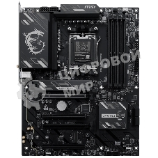 Материнская плата MSI B850 GAMING PRO WIFI6E B850, AM5, 4хDDR5, 4хPCIEx16, 2хM.2, 2хTypeC, 3хUSB3.2Gen2, 6хUSB3.2Gen1, 4хUSB2.0, 4хSATA3.0, 2.5G, DP, HDMI, ATX, RTL