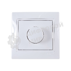 Диммер LEZARD 701-0202-157 серия скр. проводки Мира 1000 Вт фильтр предохранитель белый