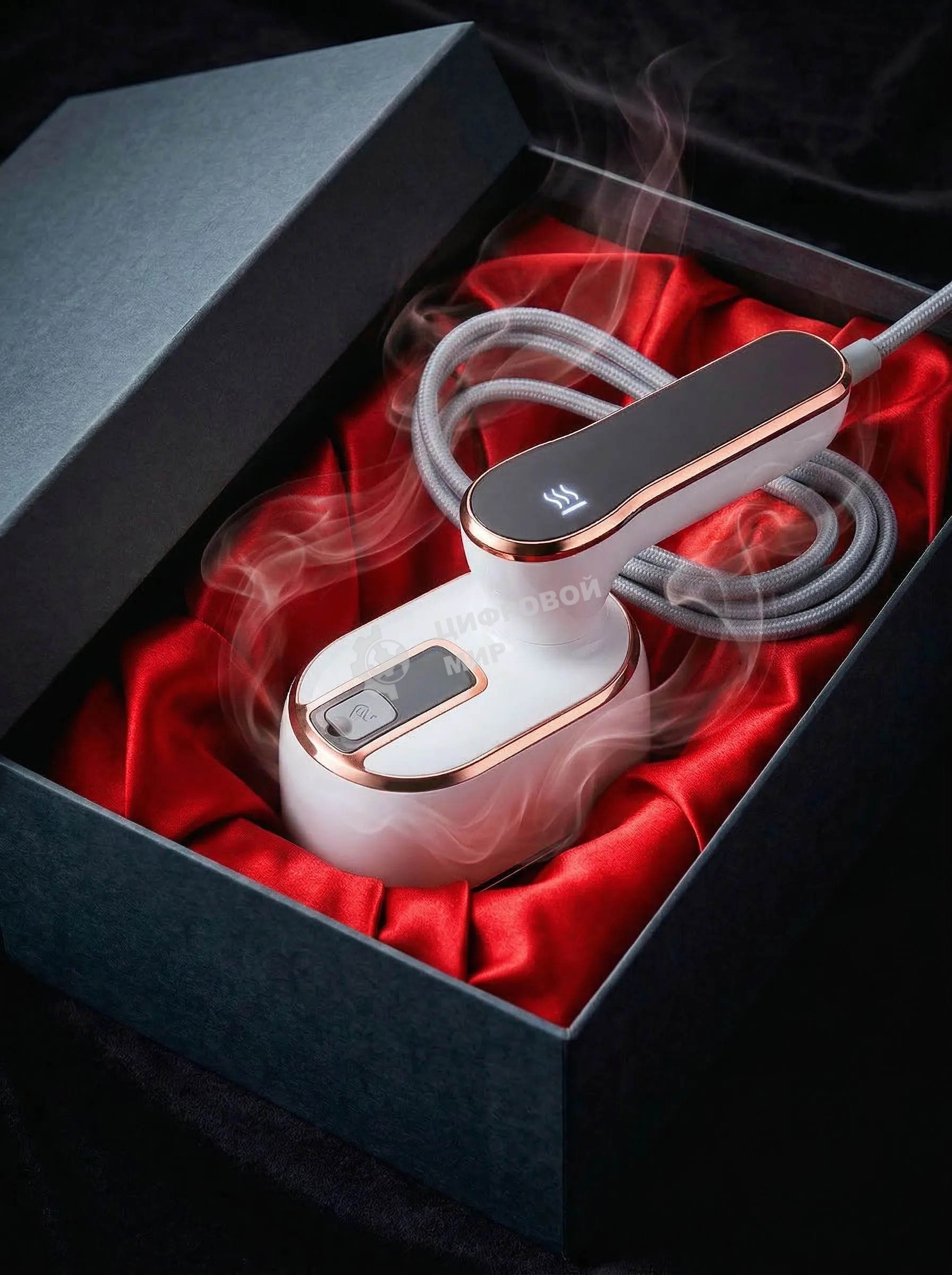 Отпариватель Eltronic 999-05 белый, 1500 Вт, 20 г/мин, 100 мл