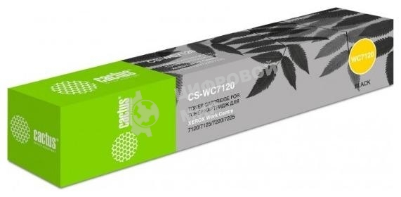 Картридж лазерный Cactus CS-WC7120R 006R01461 черный (22000 стр.) для Xerox WC 7120/7125/7220/7225