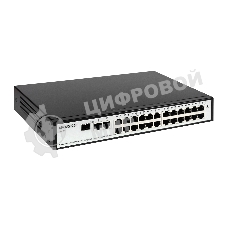 Коммутатор настраиваемый L2-ORIGO OS1326/A1A 24x100Base-TX, 1x1000Base-T, 1xCombo 1000Base-T/SFP