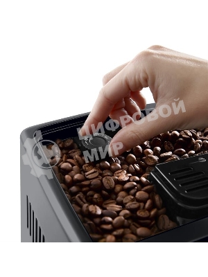 Кофемашина автоматическая DeLonghi Dinamica Plus ECAM380.85.SB серебристый/черный, исп. кофе - зерновой/молотый, 1.8 л, 1450 Вт, 15 Бар.