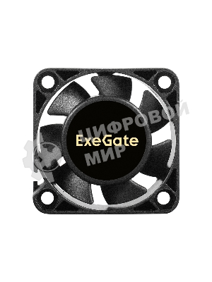 Вентилятор для корпуса ExeGate EX04010B3P-24 черный, 40 мм, 7500 об/мин, 38.5 дБ, 3 pin