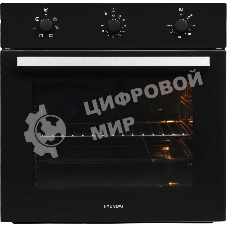 Духовой шкаф электрический Hyundai HEO 6631 BG черное стекло