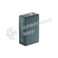 Портативный аккумулятор OLMIO QX-30, 30000mAh, 22.5W, QuickCharge3.0/PowerDelivery, LCD, темно-зеленый