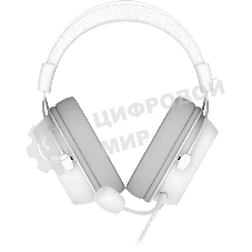 Гарнитура Defender Halo белый, проводная, подсветка