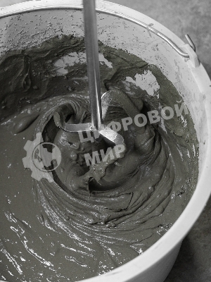 Насадка для миксера Сибртех, для тяжелых растворов,140 х 590 мм, оцинкованная,хвостовик резьба М14