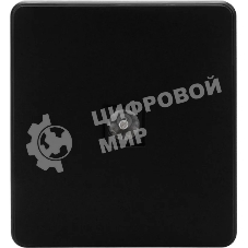 Розетка телевизионная Kranz ROUND TV с/у оникс