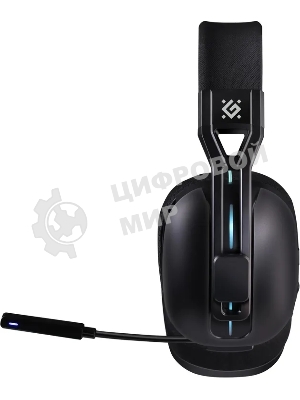 Гарнитура Defender Horror Pro чёрный, беспроводная + проводная, радиоканал, до 40 ч, подсветка