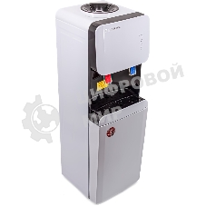 Кулер Aqua Work 105 LDR напольный, электронный, белый/черный