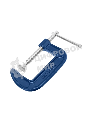 Струбцина Сибртех 20582 g-образная, 75 мм