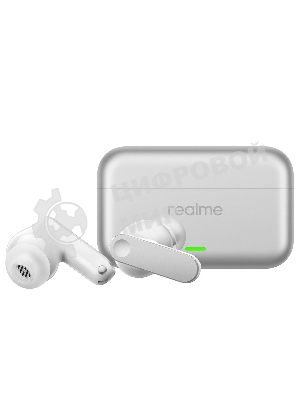 Наушники TWS Realme Buds T500 Pro Silver, внутриканальные, Bluetooth, активное шумоподавление