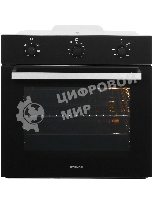 Духовой шкаф электрический Hyundai HEO 6631 BG черное стекло