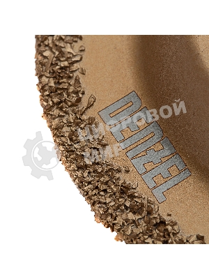 Насадка для МФИ Denzel режущая полукруг., HM, по плитке и дереву, 65 мм