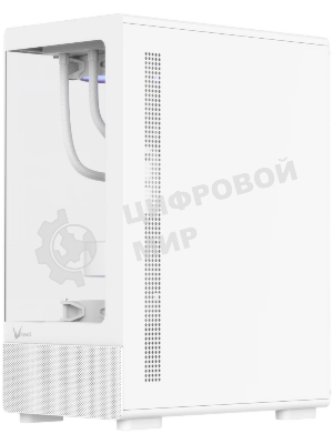 Корпус Formula Crystal Z1CM v2 белый без БП mATX 5x120мм 1xUSB3.0 audio bott PSU