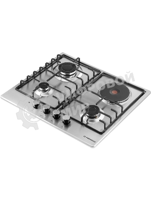 Комбинированная варочная панель (электрическая+газовая) Maunfeld EEHS.64.3CS/KG