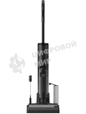 Пылесос вертикальный моющий Dreame Wet and Dry Vacuum H12S черный, питание от аккумулятора, 300 Вт, уборка влажная/сухая, пылесборник 0.7 л, работа от АКБ max 35 мин